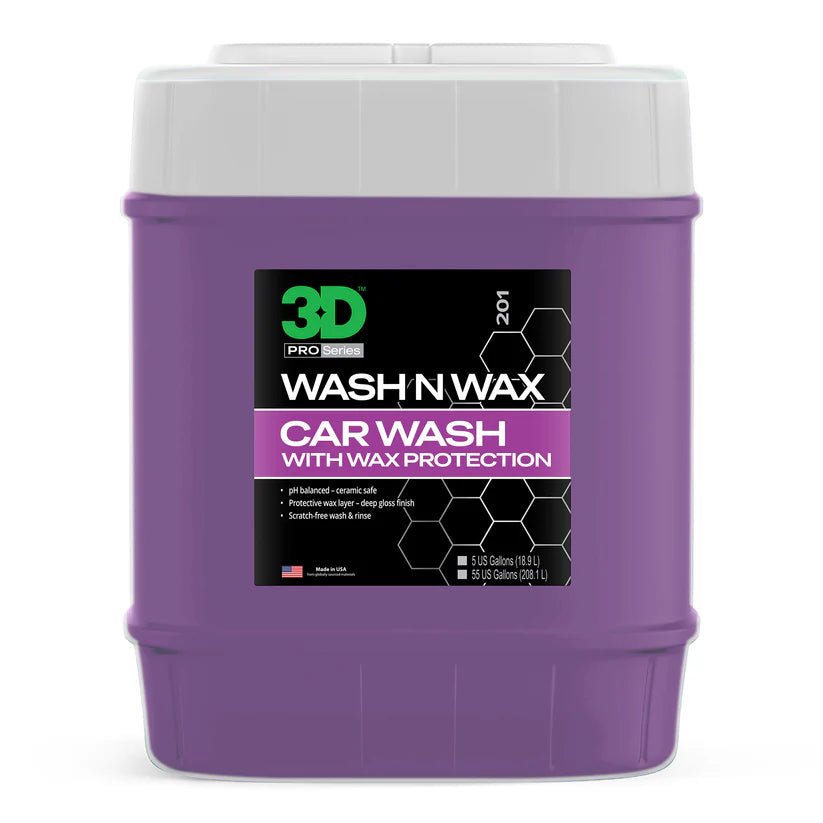 3D Wash & Wax