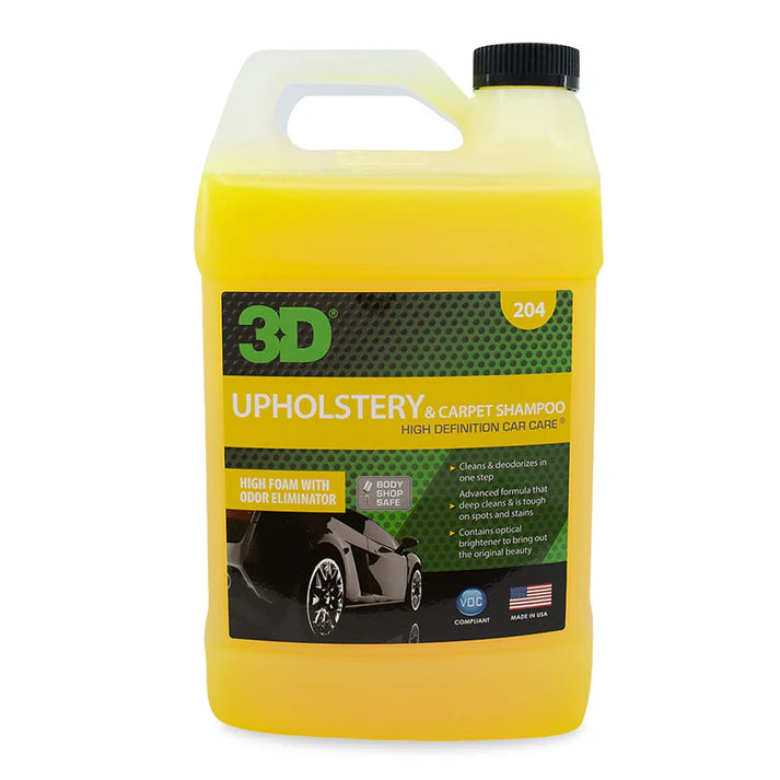 3D Upholstery & Carpet Shampoo