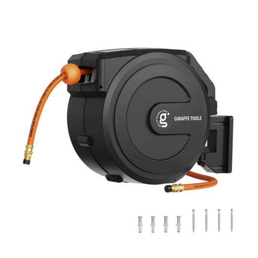 Giraffe Tools Retractable Air Hose Reel