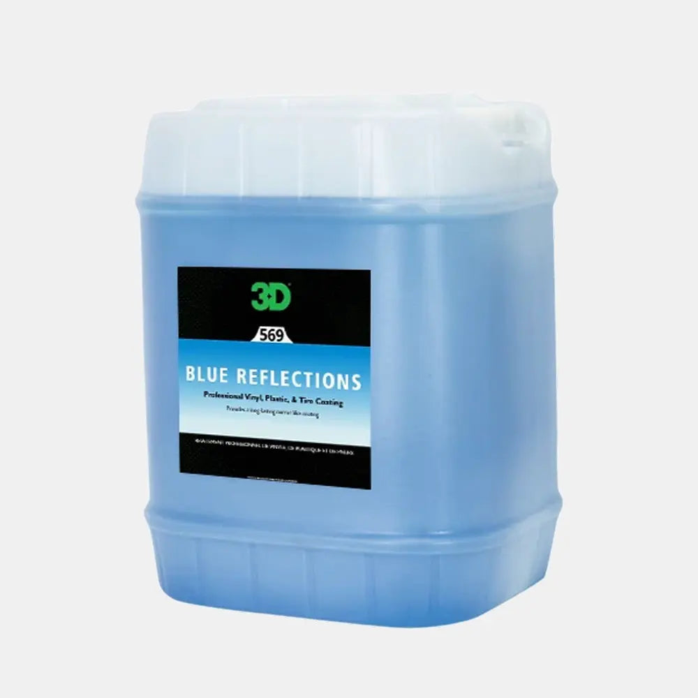 3D Blue Reflections 5 Gallon