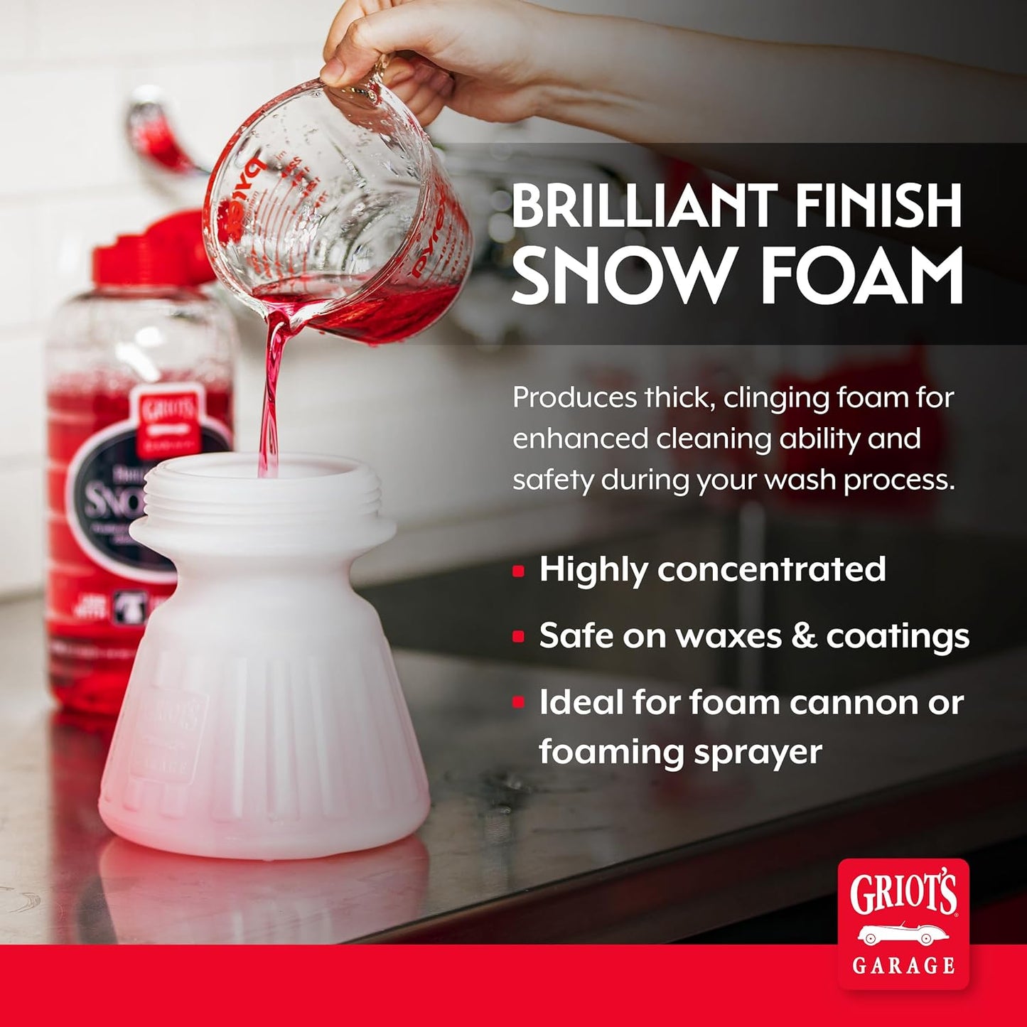 Griot's Garage Brilliant Finish Snow Foam