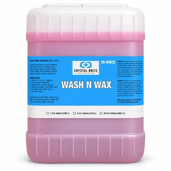 Crystal Brite Wash & Wax Soap