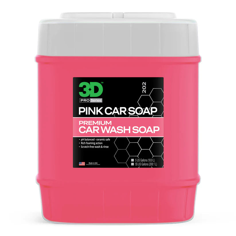 3D Pink Car Soap
