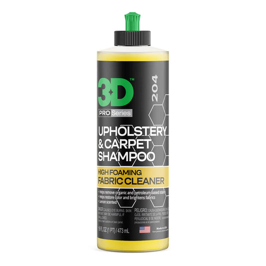 3D Upholstery & Carpet Shampoo
