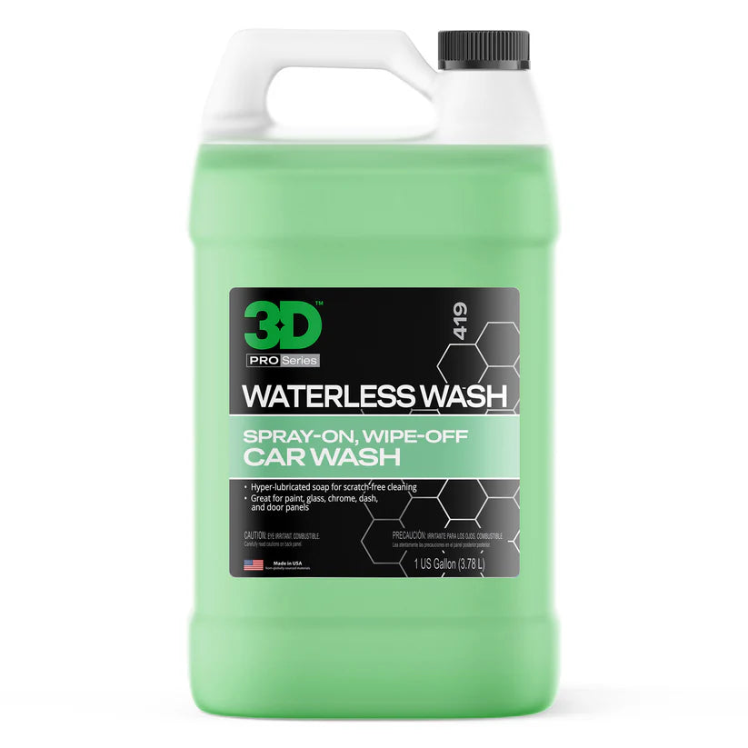 3D Waterless Wash