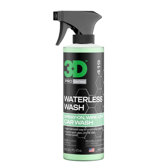 3D Waterless Wash