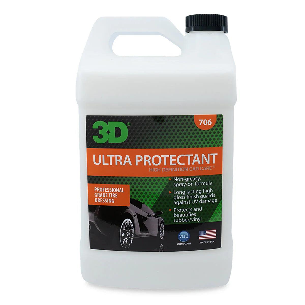 3D Ultra Protectant Tire Dressing-3D Car Care-True North Detail Supplies