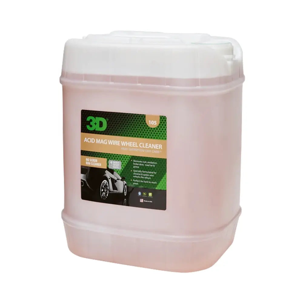 3D Acid Mag Wheel Cleaner 5 Gallon