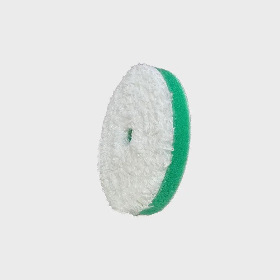 Green Heavy Cut Microfiber Pad 3"