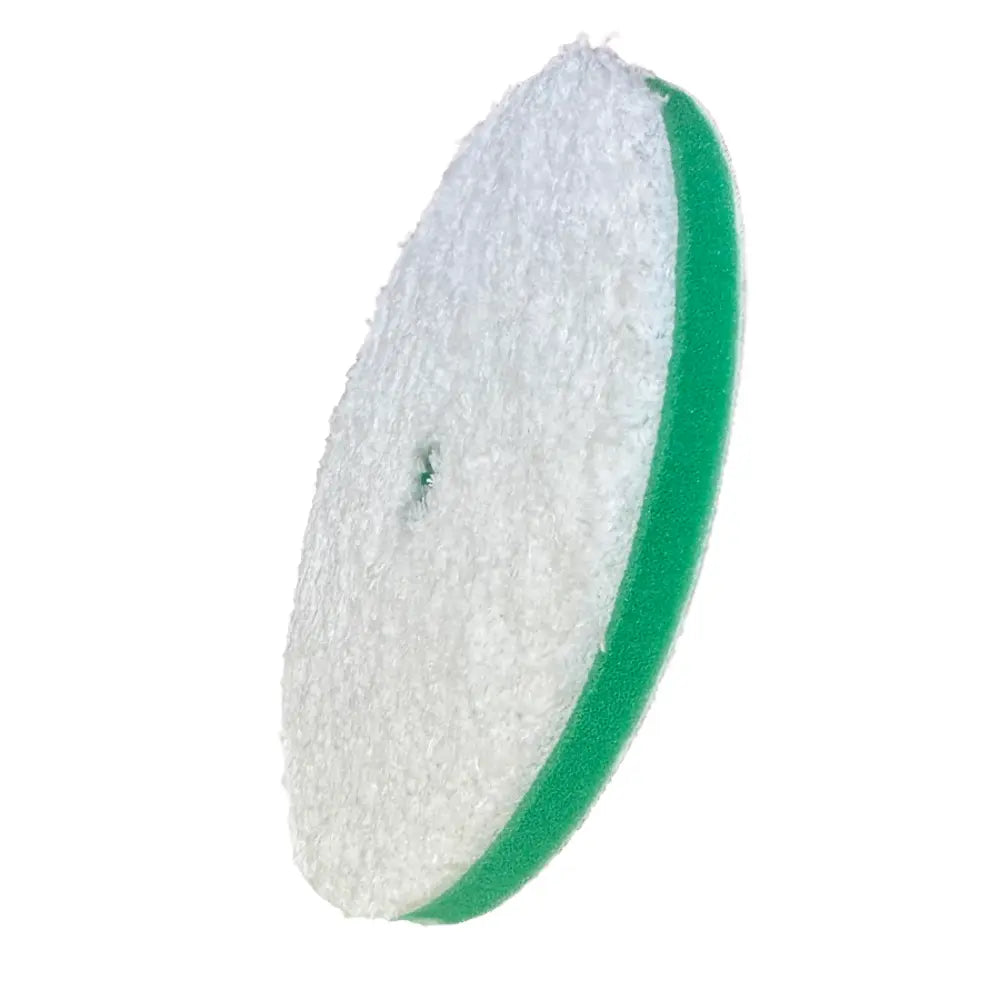 Green Heavy Cut Microfiber Pad-Crystal Brite-True North Detail Supplies