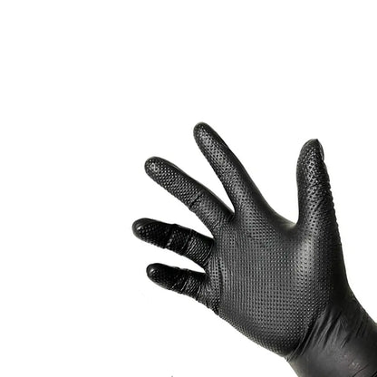 Diamond Textured Thick Nitrile Gloves