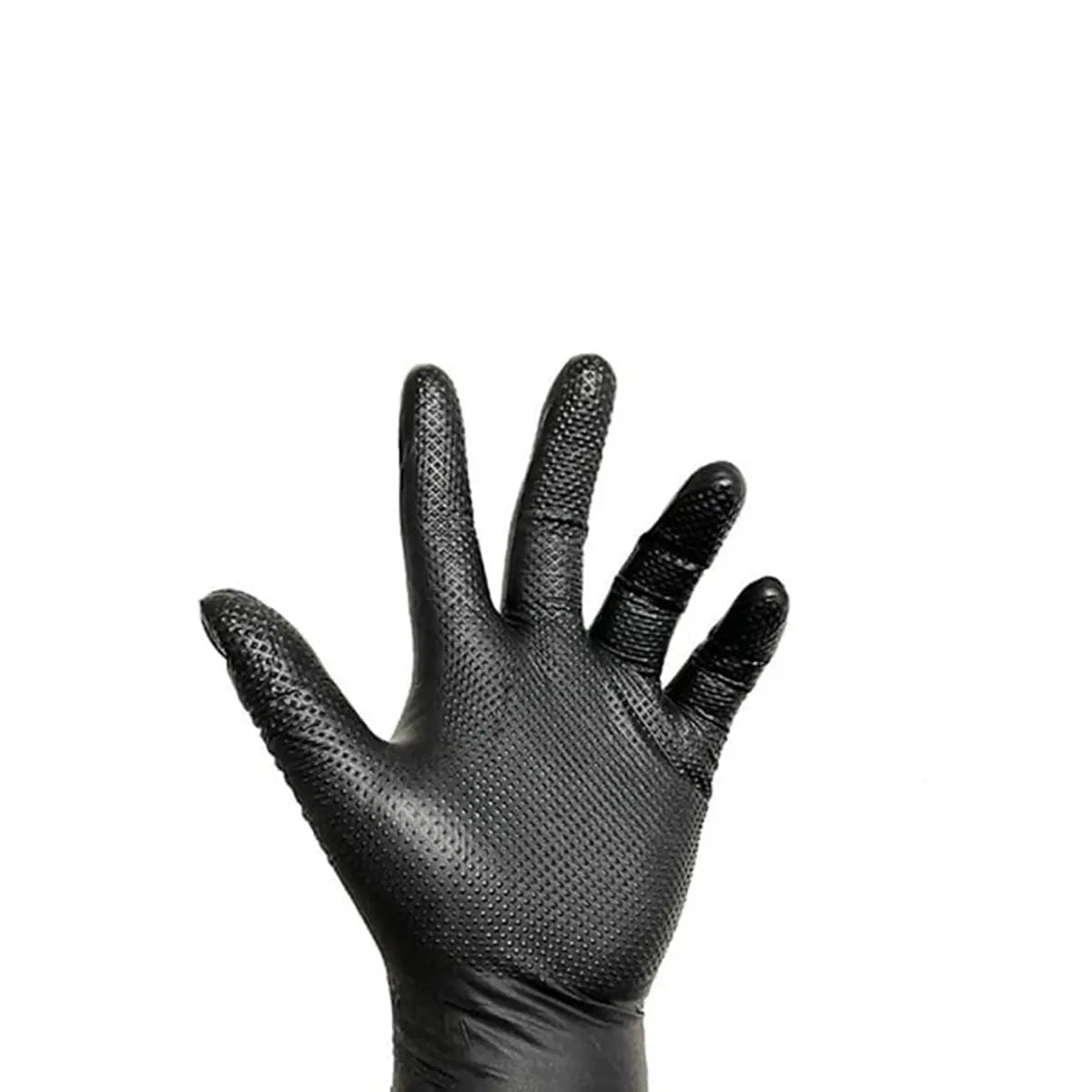 Diamond Textured Thick Nitrile Gloves