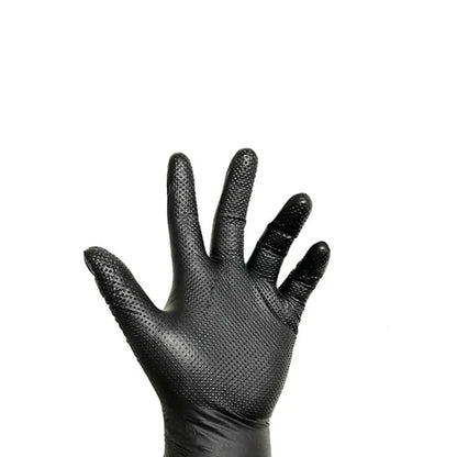 Diamond Textured Thick Nitrile Gloves