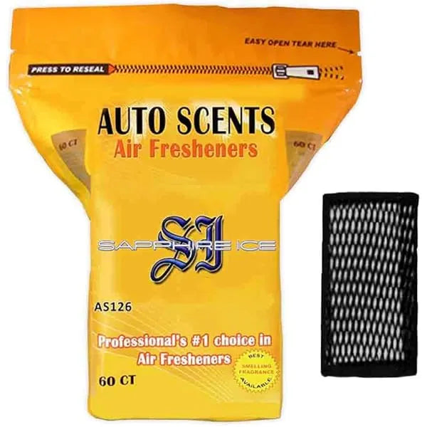 Auto Scents Air Fresheners 60 Count
