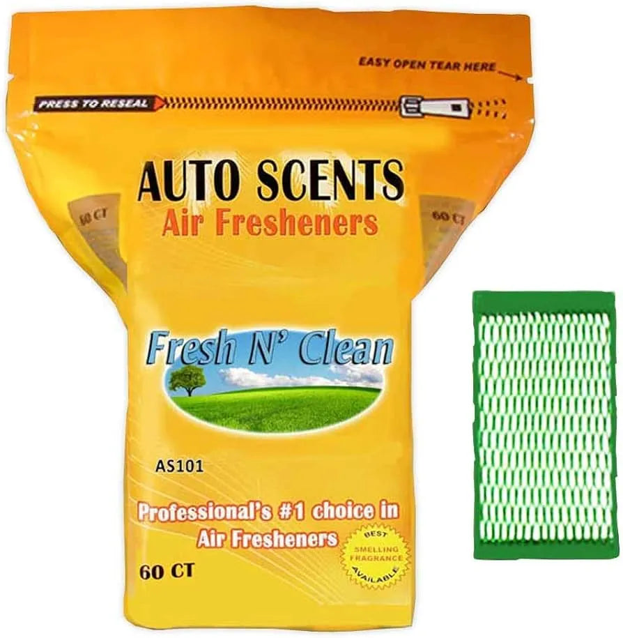 Auto Scents Air Fresheners 60 Count
