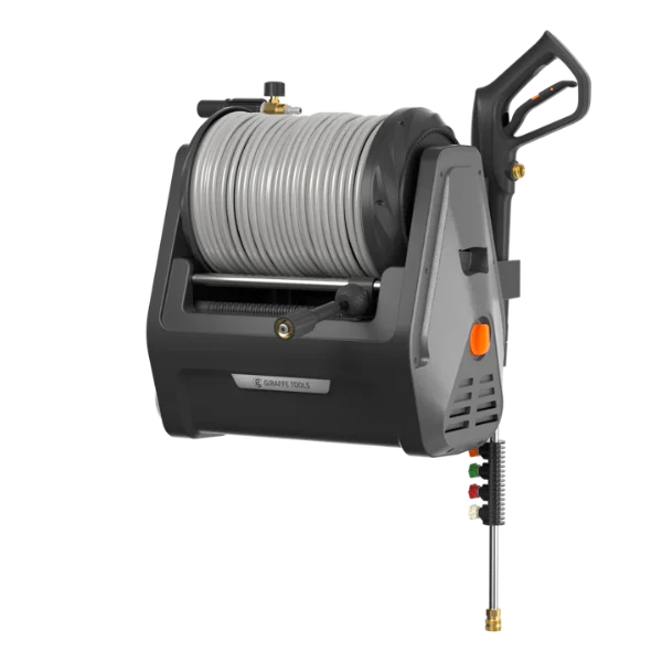 Giraffe Tools Grandfalls Retractable Pressure Washer