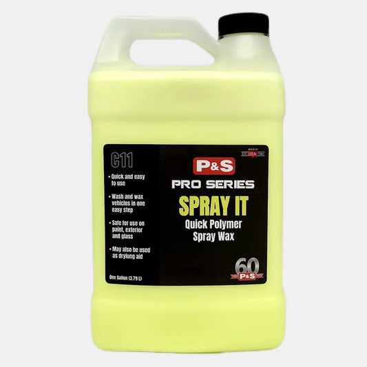 P&S Spray It Quick Polymer Spray Wax-P&S Detail Products-True North Detail Supplies