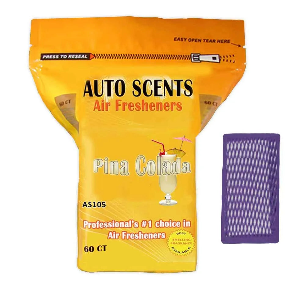 Auto Scents Air Fresheners 60 Count