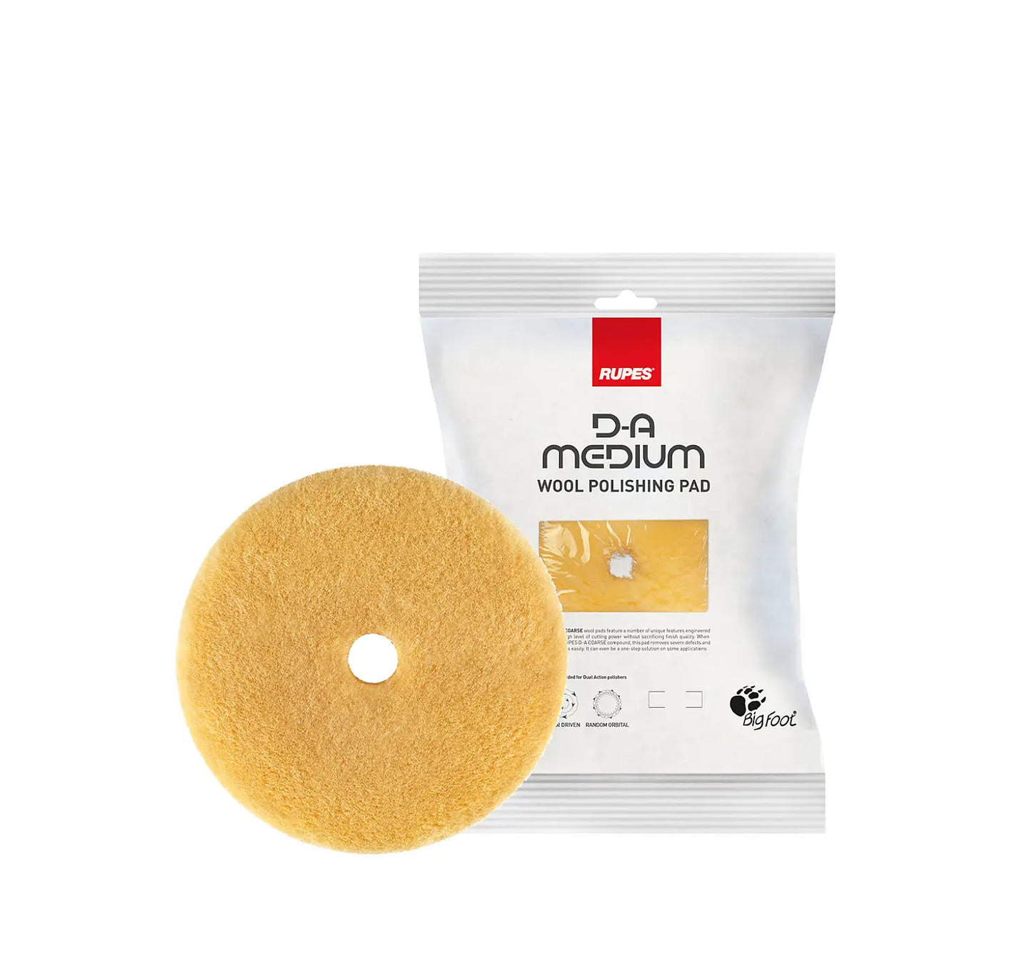 Rupes D-A Medium Wool Pad