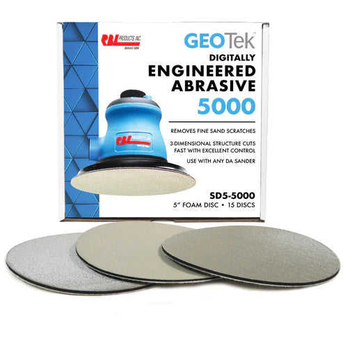 RBL GeoTek 5" Sanding Discs 15 Pack