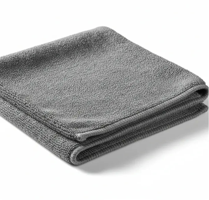 Utility Grey Microfiber Towels