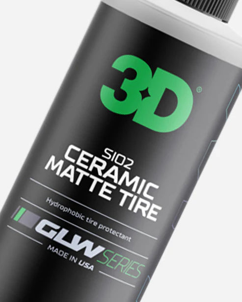 3D GLW Ceramic Matte Tire Shine-3D Car Care-True North Detail Supplies