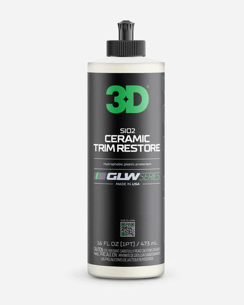 3D GLW SiO2 Ceramic Trim Restore-3D Car Care-True North Detail Supplies