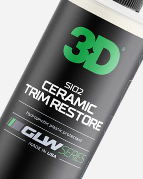 3D GLW SiO2 Ceramic Trim Restore-3D Car Care-True North Detail Supplies