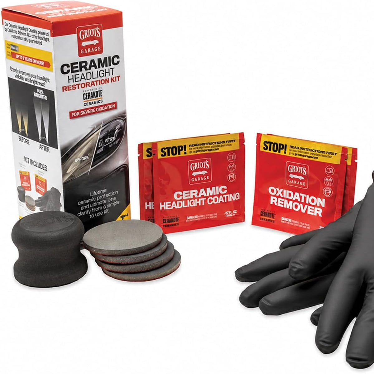Griot's Garage Severe Ceramic Headlight Restoration Kit