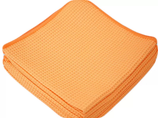 400 GSM Waffle Weave Towel (Orange)