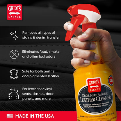 Griot’s Garage Odor Neutralizing Leather Cleaner