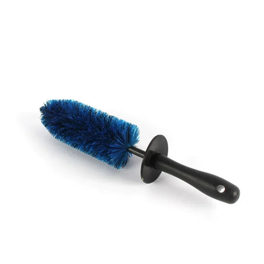 Little Blue Wheel Barrel Brush